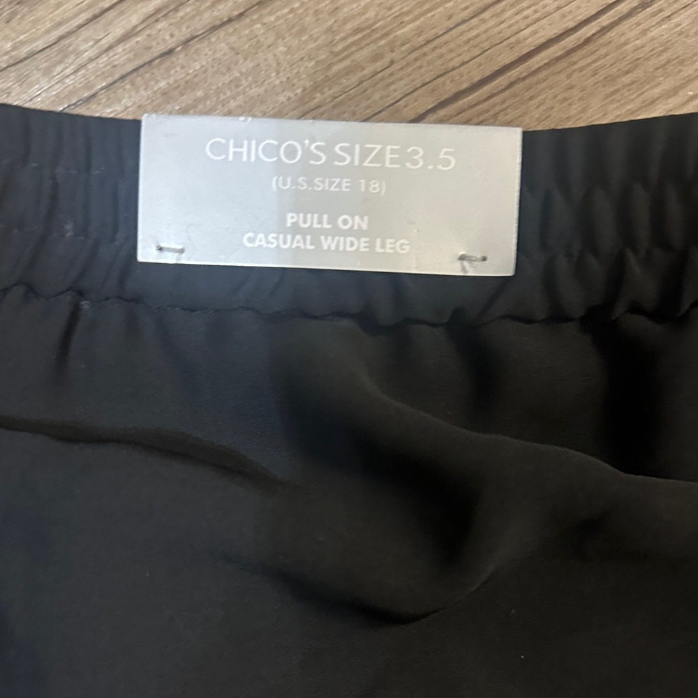 Chico's Sleek Dark Gray Pants - Picture 4 of 5